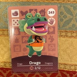 Genuine ACNH amiibo for Drago